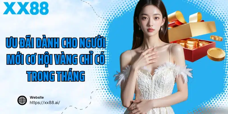 Ưu đãi dành cho người mới cơ hội vàng chỉ có trong tháng