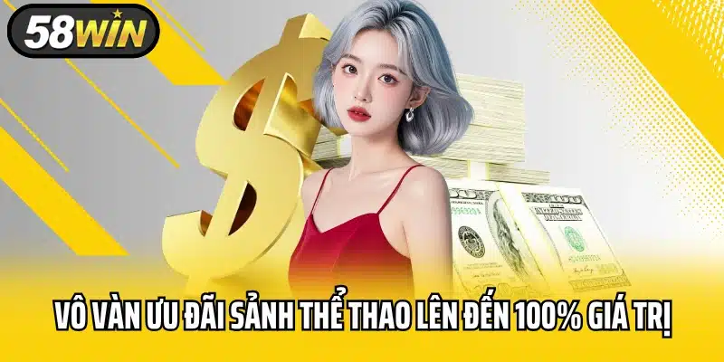 Vô vàn ưu đãi sảnh thể thao lên đến 100% giá trị
